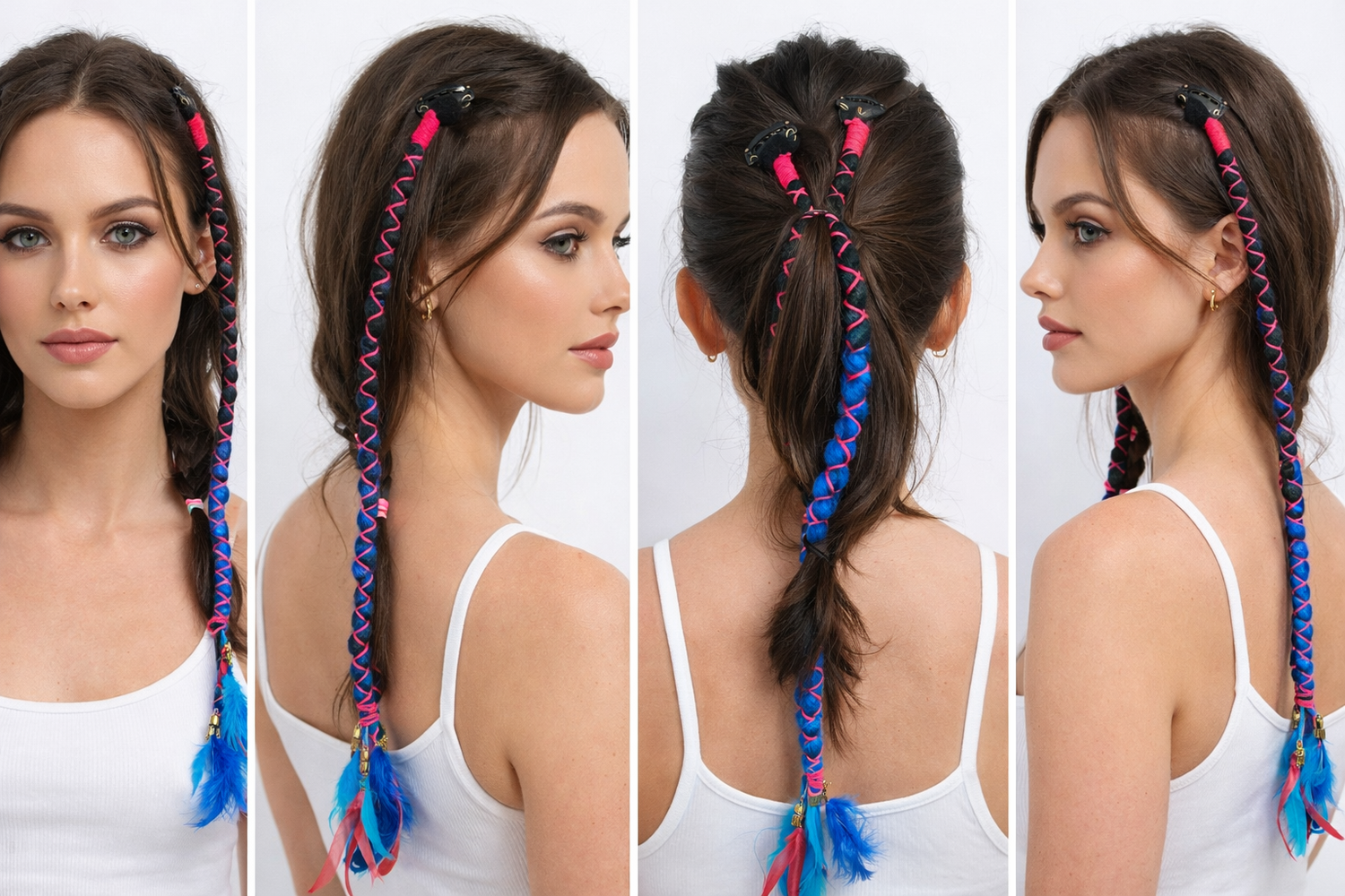 Kyro Clip-On Braids for Kids & Teens