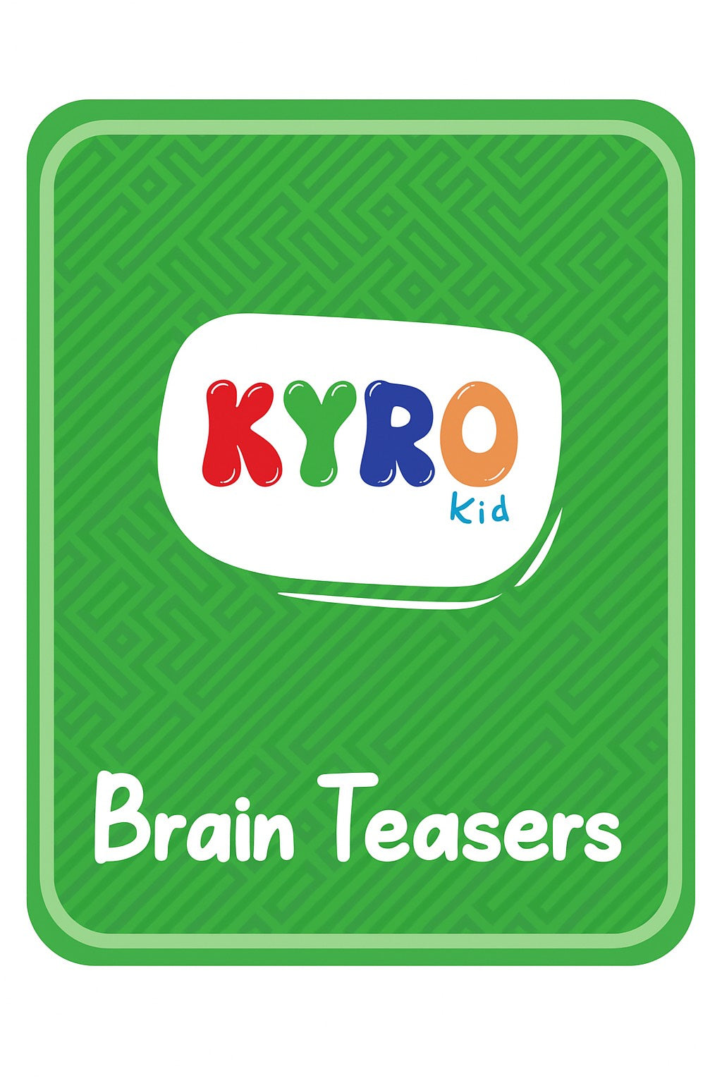 KYRO Kid Cards – 100 Spark Cards -Action, Wisdom, Brain Teasers & Tales Cards for Kids (Ages 5+)